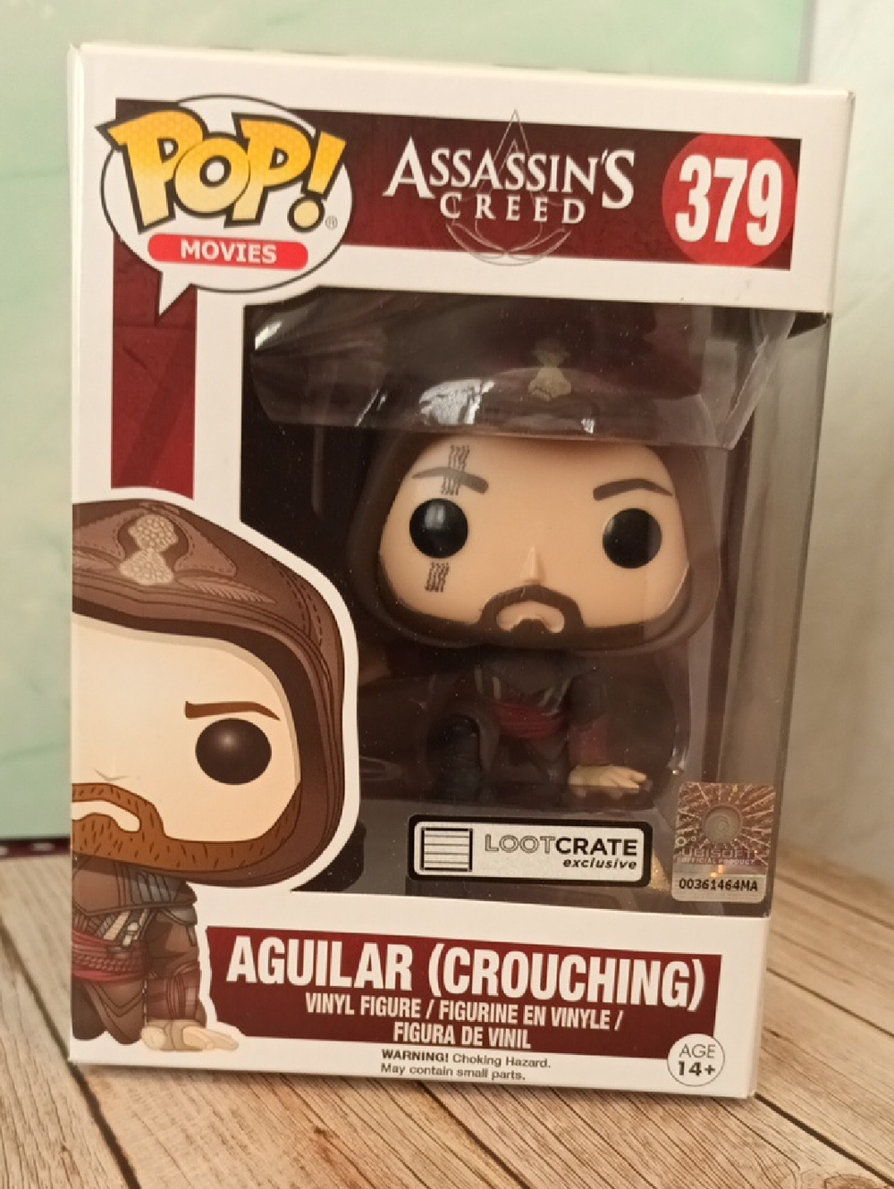 Funko Aguilar Assassin's Creed Vinyl Figure - Brown, Black & Red Accents